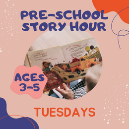 Preschool story hour poster