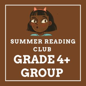 Summer Reading Club Grade 4+ Group Icon