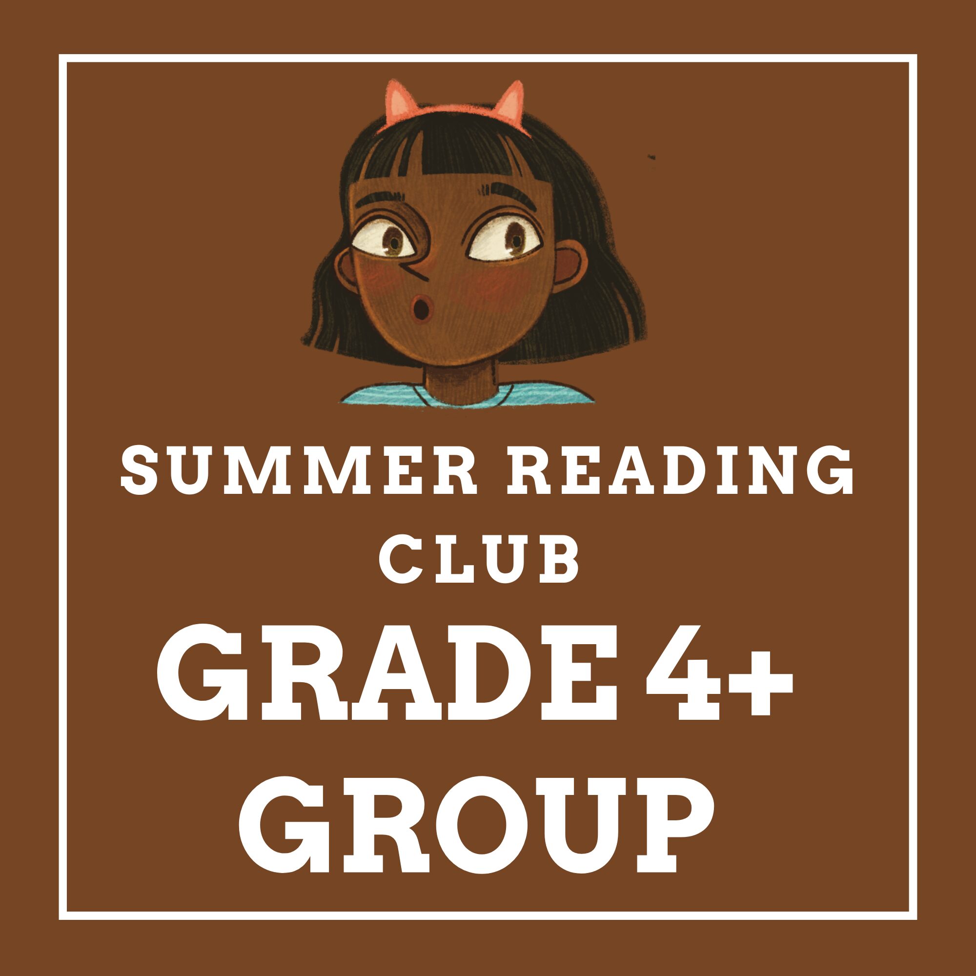 Summer Reading Club Grade 4+ Group Icon